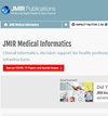 JMIR Medical Informatics杂志封面